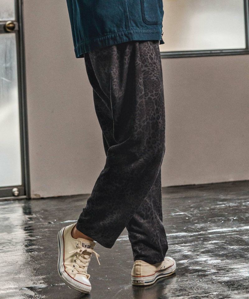 CAMBIO(カンビオ)】Leopard Balloon Pants レオパード柄バルーンパンツ