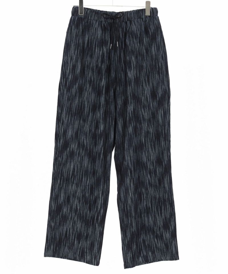 Dan Thanhページ CAMBIO(カンビオ)】Denim Jacquard Wide Straight Pants ワイド