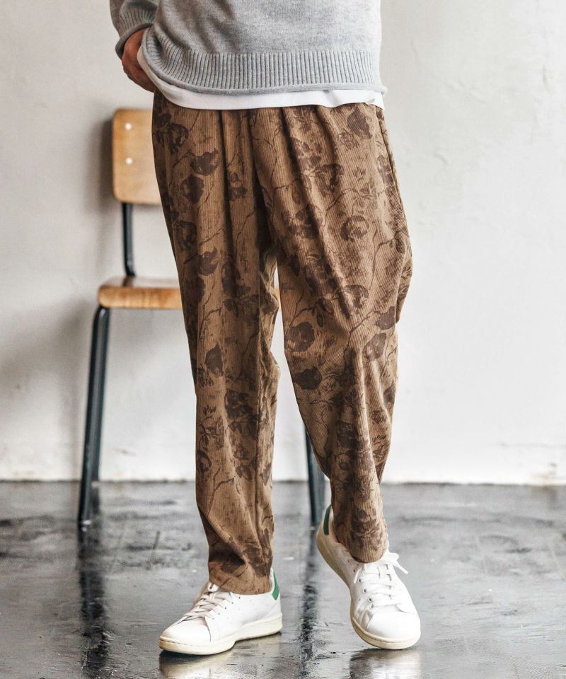 CAMBIO(カンビオ) バルーンパンツ　Lサイズ　定価¥14,960 50%OFF【CAMBIO(カンビオ)】 Ethnic Gauze Balloon Pants