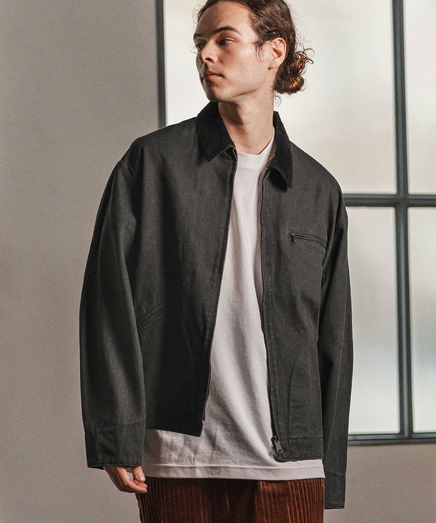 50%OFF【CAMBIO(カンビオ)】スイングトップダックジャケット(25160CM