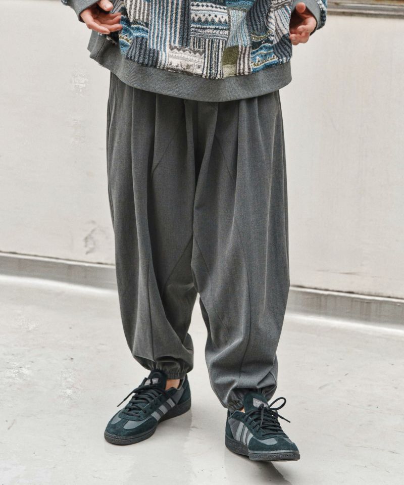 CAMBIO(カンビオ)】Slacks Fabric Sarrouel Pants サルエルパンツ