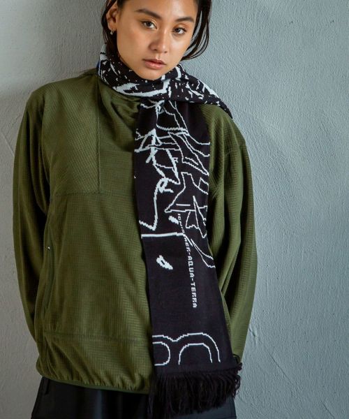 【430(フォーサーティ)】【予約販売11月下旬～12月上旬入荷】WF ELEMENTS FB MUFFLER サッカーマフラー(25-174)