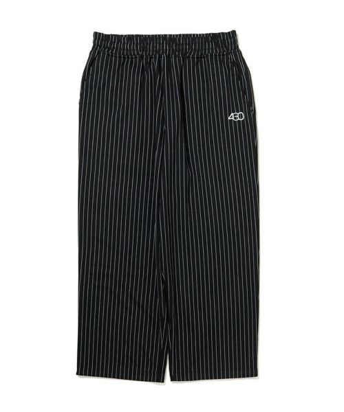 【430(フォーサーティ)】【予約販売10月下旬～11月上旬入荷】STRIPE SWEAT PANTS スウェットパンツ(25-157)