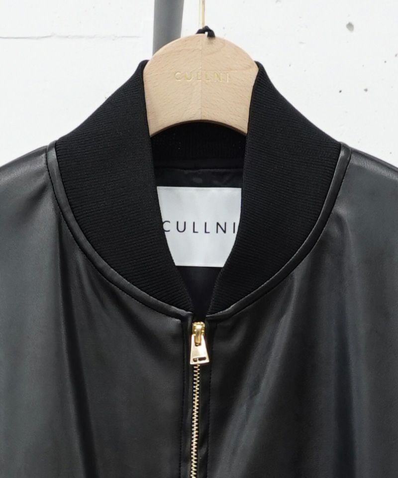 CULLNI MA-1 クルニ レイヤード ジップ ブルゾン CULLNI（クルニ）の「STUDIOUS別注 LAYERED STRIPE MA-1