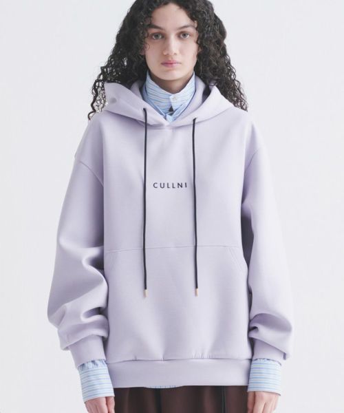 CULLNI SHOPさま CULLNI Logo Embroidery Double Knit Hoodie | CULLNI