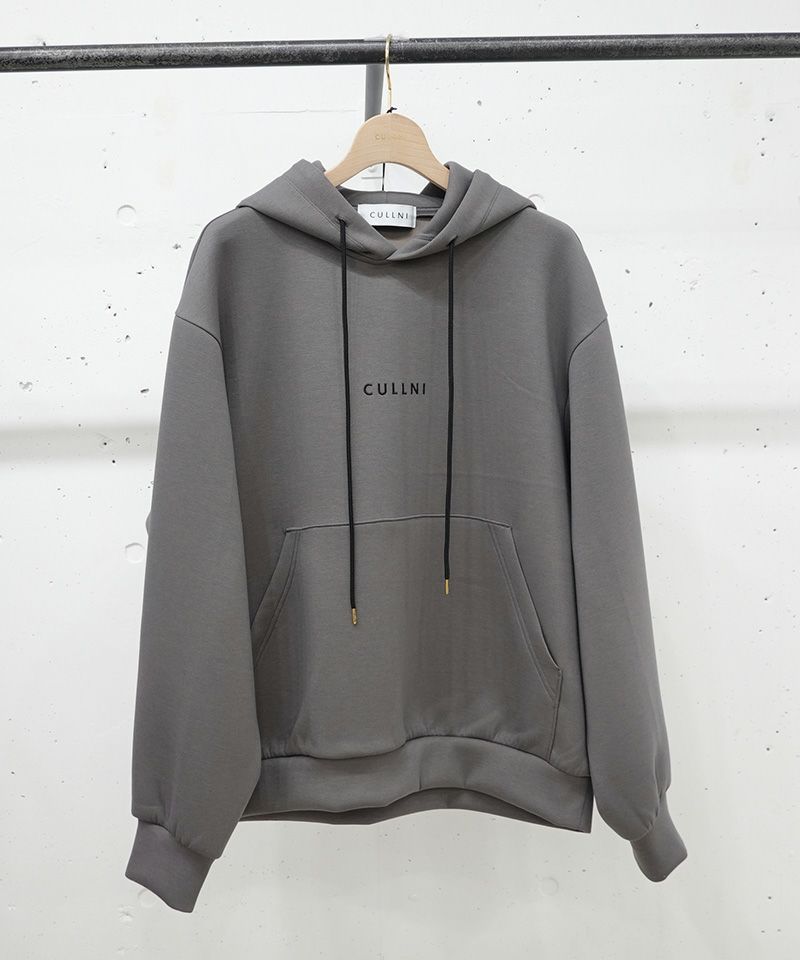 30%OFF【CULLNI(クルニ)】CULLNI Logo Embroidery Hoodie パーカー(BS