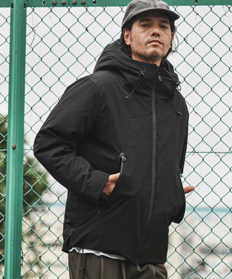 CAMBIO(カンビオ)】スタンドフーデッドダウンジャケット | CAMBIO カンビオ