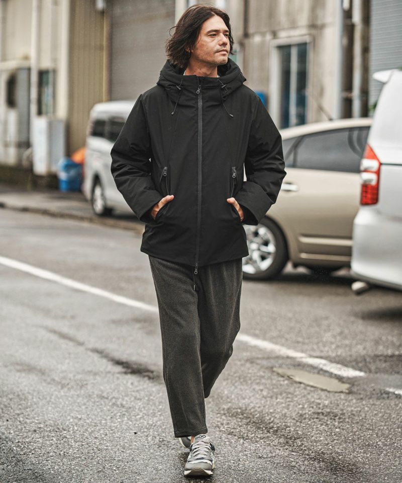 CAMBIO(カンビオ)】スタンドフーデッドダウンジャケット | CAMBIO カンビオ