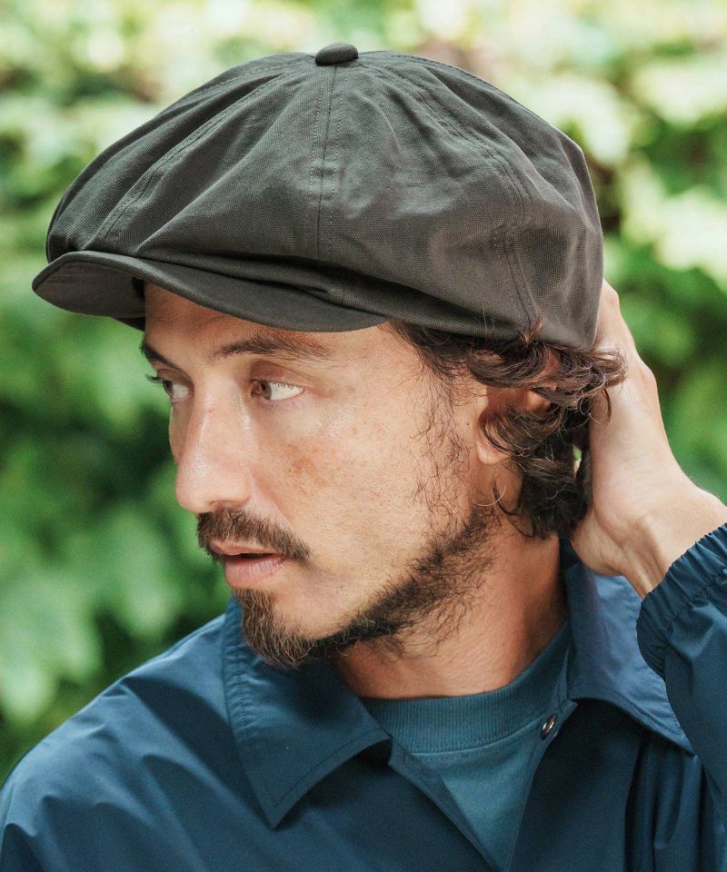 CAMBIO(カンビオ)】 Canvas Solid Big Casquette ビッグキャスケット
