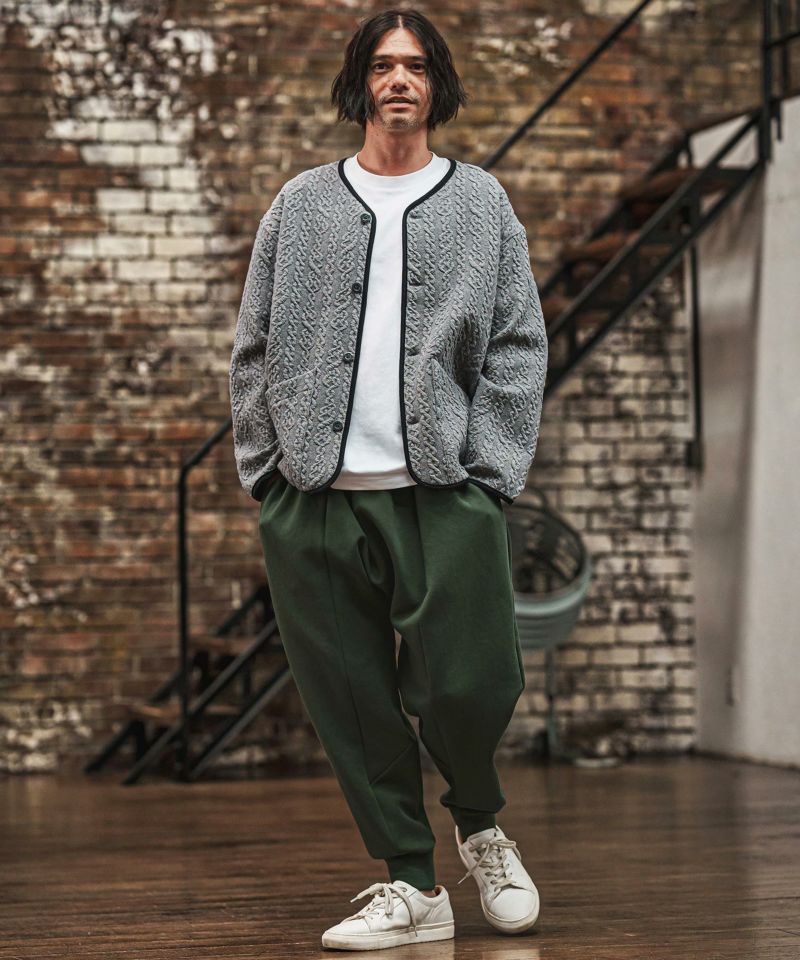 CAMBIO(カンビオ)】ダンボールサルエルパンツ(HLCM0214) | CAMBIO カンビオ