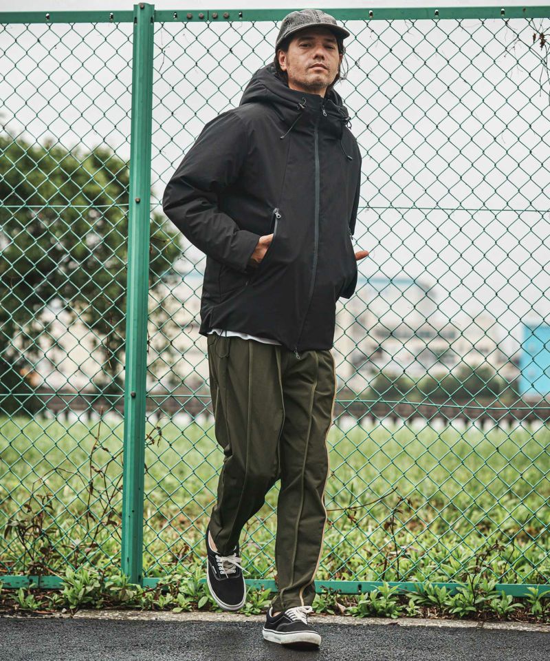 CAMBIO(カンビオ)】パイピングワンポイントラインパンツ(C10015