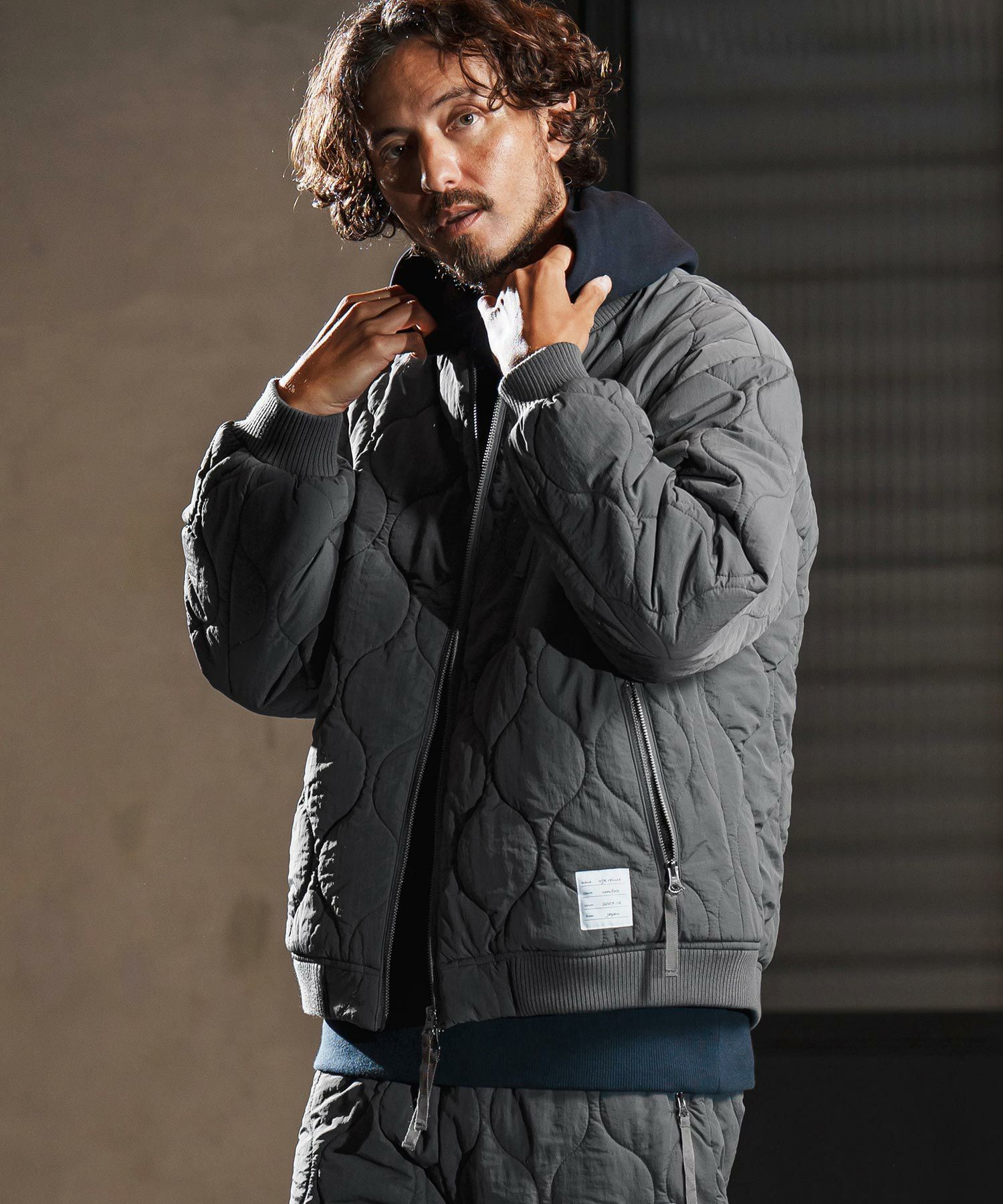 ブルゾン アウター 「UNISEX」MA-1 Layering Relax-Over 2B Tailored 