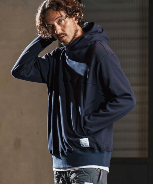 【wjk reluxe】【予約販売10月下旬～11月上旬入荷】back fleece switch parka バックフリースパーカー(WR25W-01)