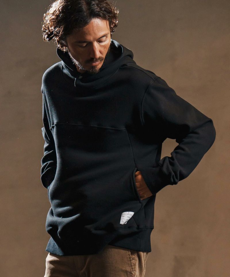 wjk reluxe】back fleece switch parka バックフリースパーカー(WR25W
