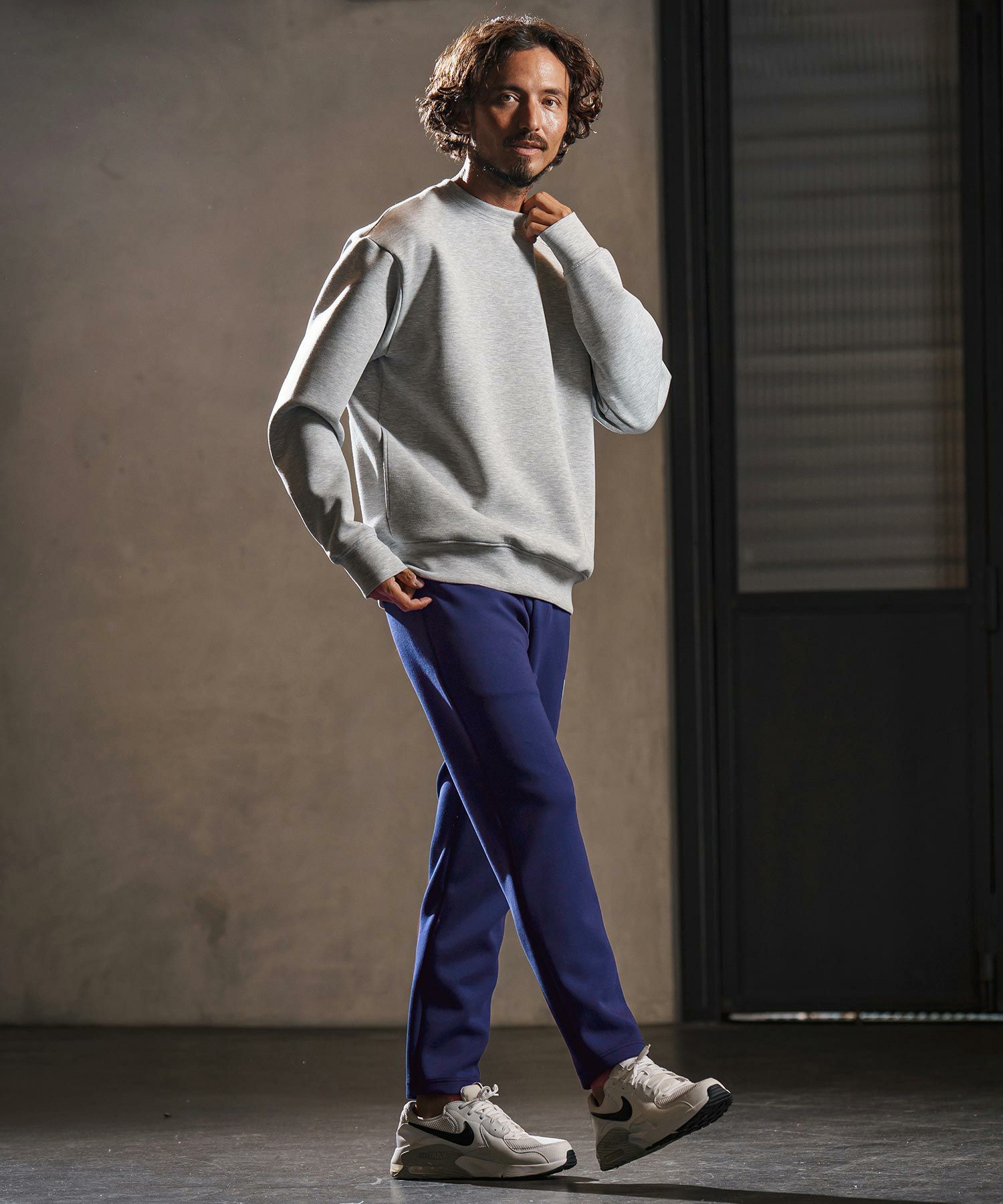 wjk スダッスベルト wjk reluxe】cardboard straight pants ストレートパンツ(WR25W-13