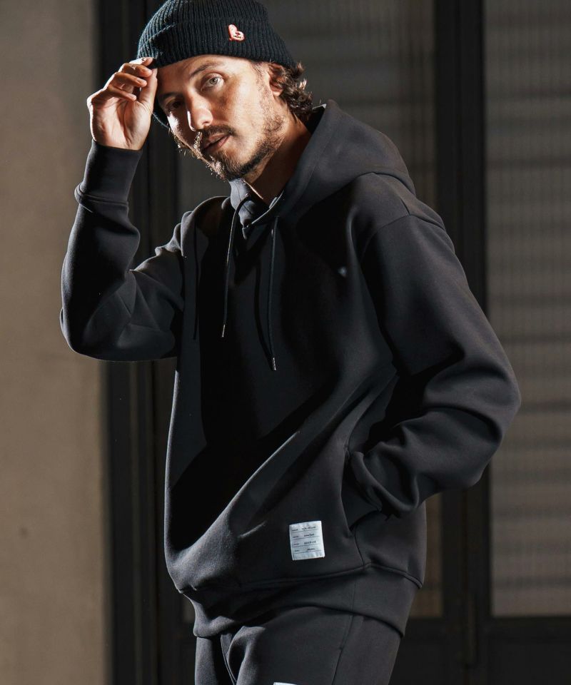 ＜使用1回＞PLANKS パーカー　パークなどでアウターとして着る仕様のパーカー wjk reluxe】cardboard knit parka パーカー(WR25W-09) | CAMBIO カンビオ