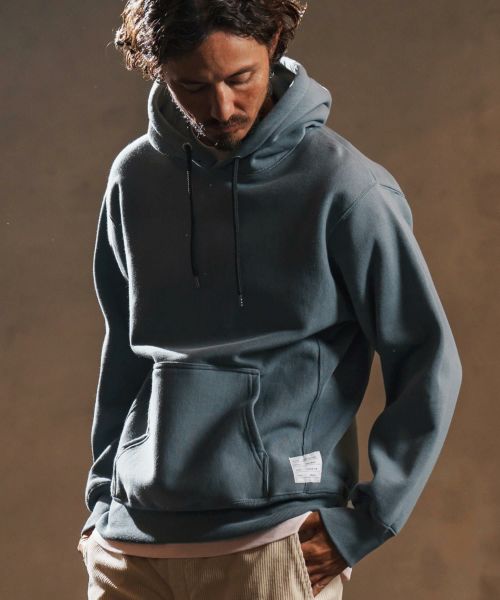 【wjk reluxe】dense knit sweat parka パーカー(WR25W-23)