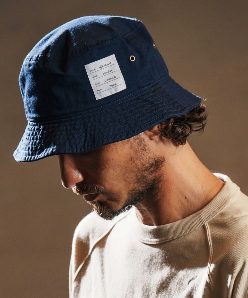 wjk reluxe】cotton twill bucket hat バケットハット(WR25W-34