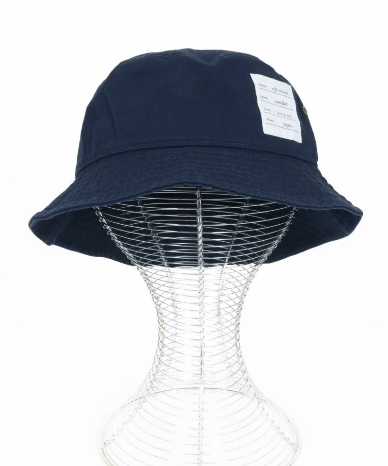 wjk reluxe】cotton twill bucket hat バケットハット(WR25W-34