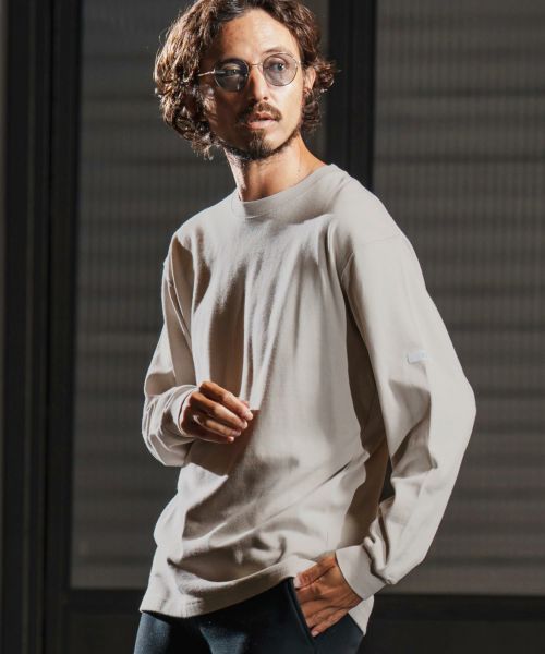【wjk reluxe】box silhouette long sleeve cut sew ロングスリーブカットソー(WR25W-25)