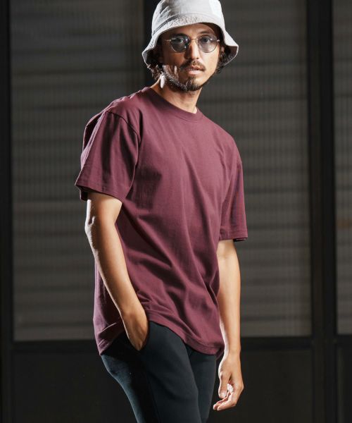 【wjk reluxe】【予約販売8月中旬～下旬入荷】open end yarn short sleeve cut sew Tシャツ(WR25W-29)