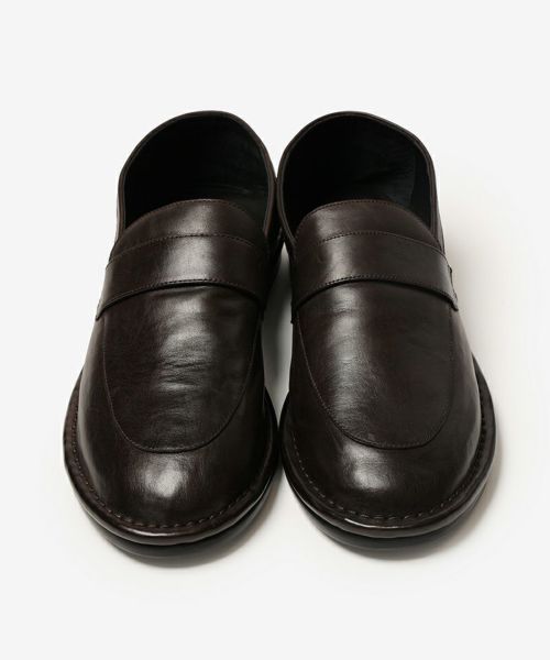 【ATTACHMENT(アタッチメント)】【予約販売3月入荷予定】 SMOOTH LEATHER LOAFER レザーローファー(AE61-001)