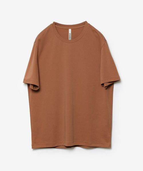 【ATTACHMENT(アタッチメント)】【予約販売3月入荷予定】 COTTON DOUBLE FACE SLIM FIT S-S TEE Tシャツ(AJ61-048)