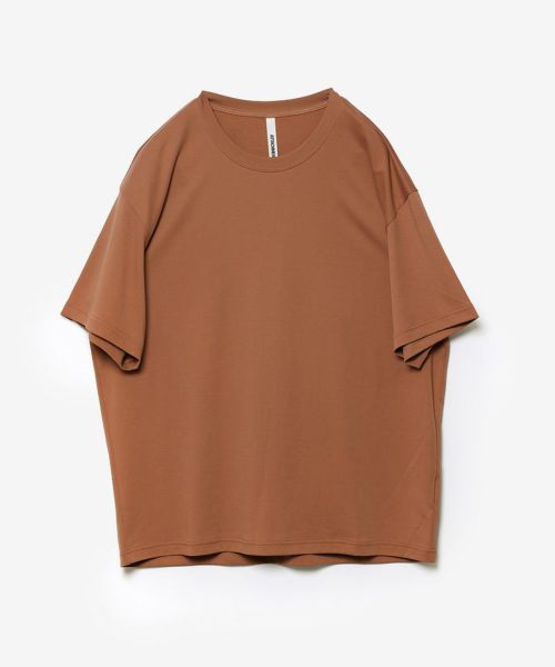 【ATTACHMENT(アタッチメント)】【予約販売3月入荷予定】 COTTON DOUBLE FACE OVERSIZED S-S TEE Tシャツ(AJ61-049)