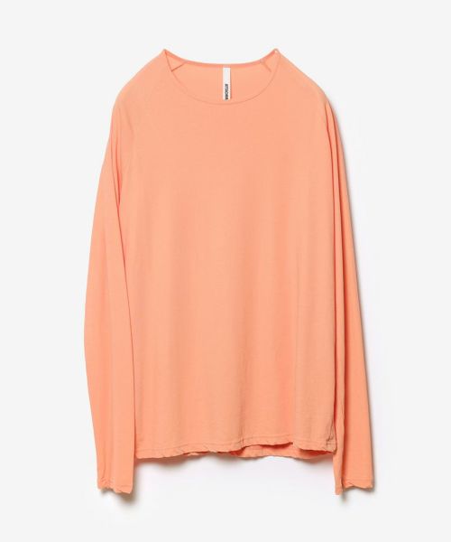 【ATTACHMENT(アタッチメント)】【予約販売3月入荷予定】 100-3 HIGH TWIST JERSEY RAGLAN L-S TEE カットソー(AJ61-057)