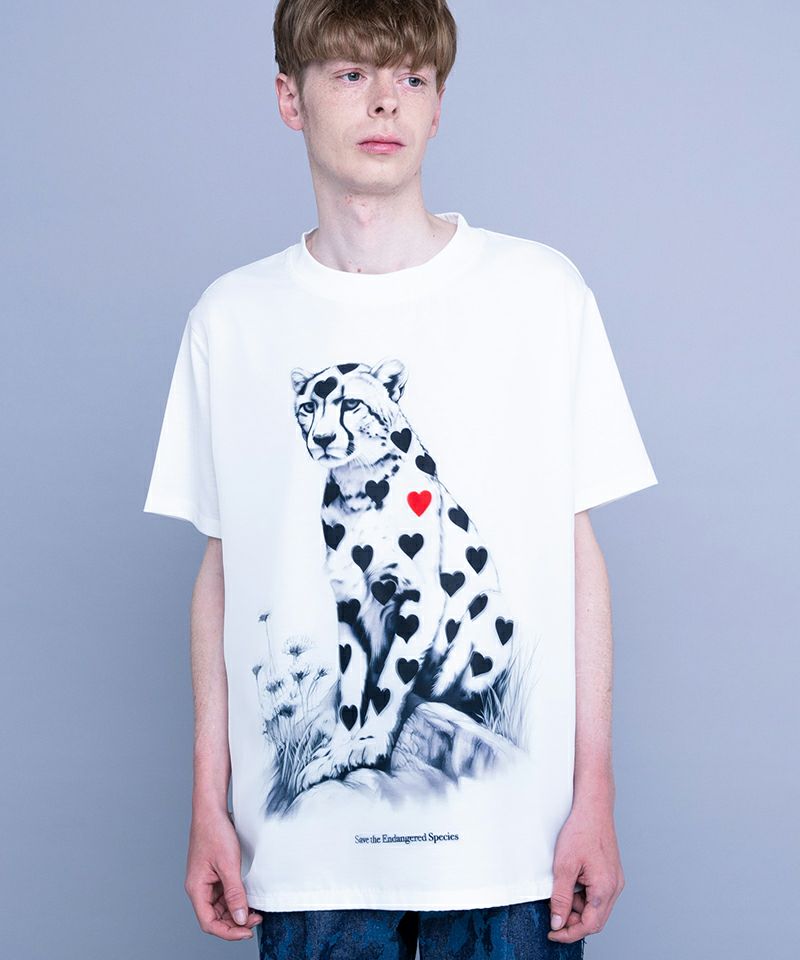TRIPPY MIKIO ART(トリッピーミキオアート)】RED LIST- CHEETAH T