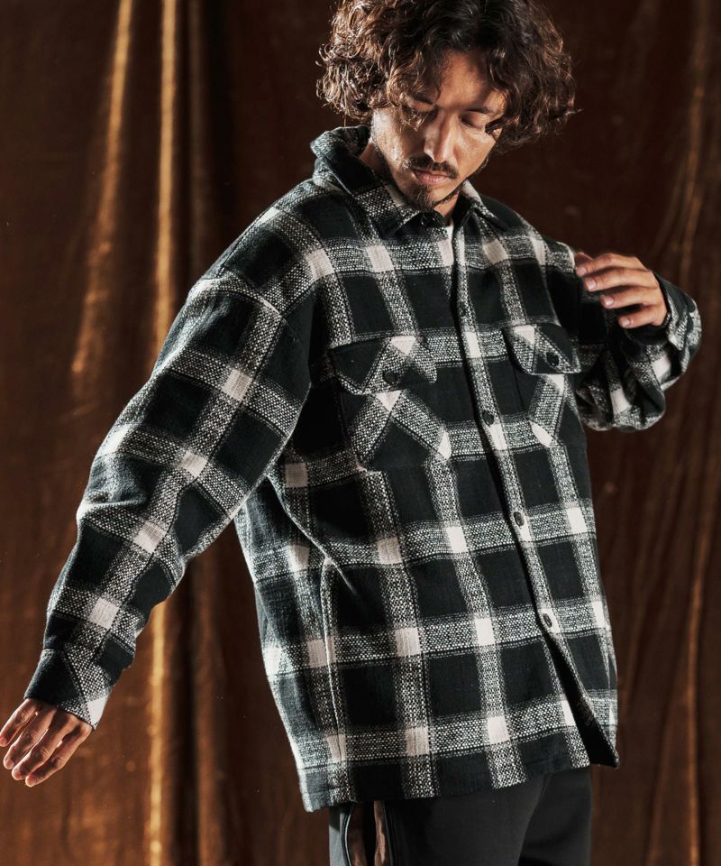 ANGENEHM(アンゲネーム)】Plaid CPO Jacket ジャケット(AG05-001acf