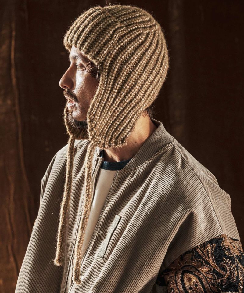 sculptorシークインノルディックイヤーフラップビーニー sculptorシークインノルディックイヤーフラップビーニー スカルプター