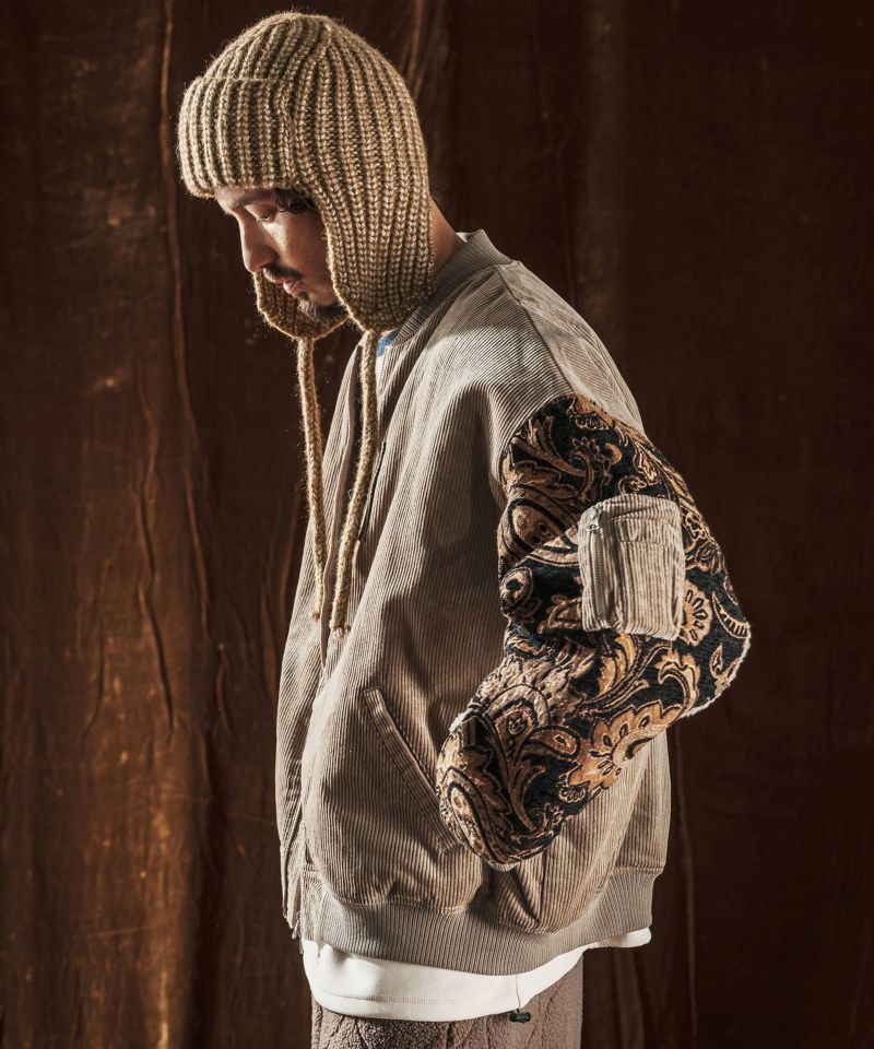 ANGENEHM(アンゲネーム)】Earflap Knit Beanie イヤーフラップ