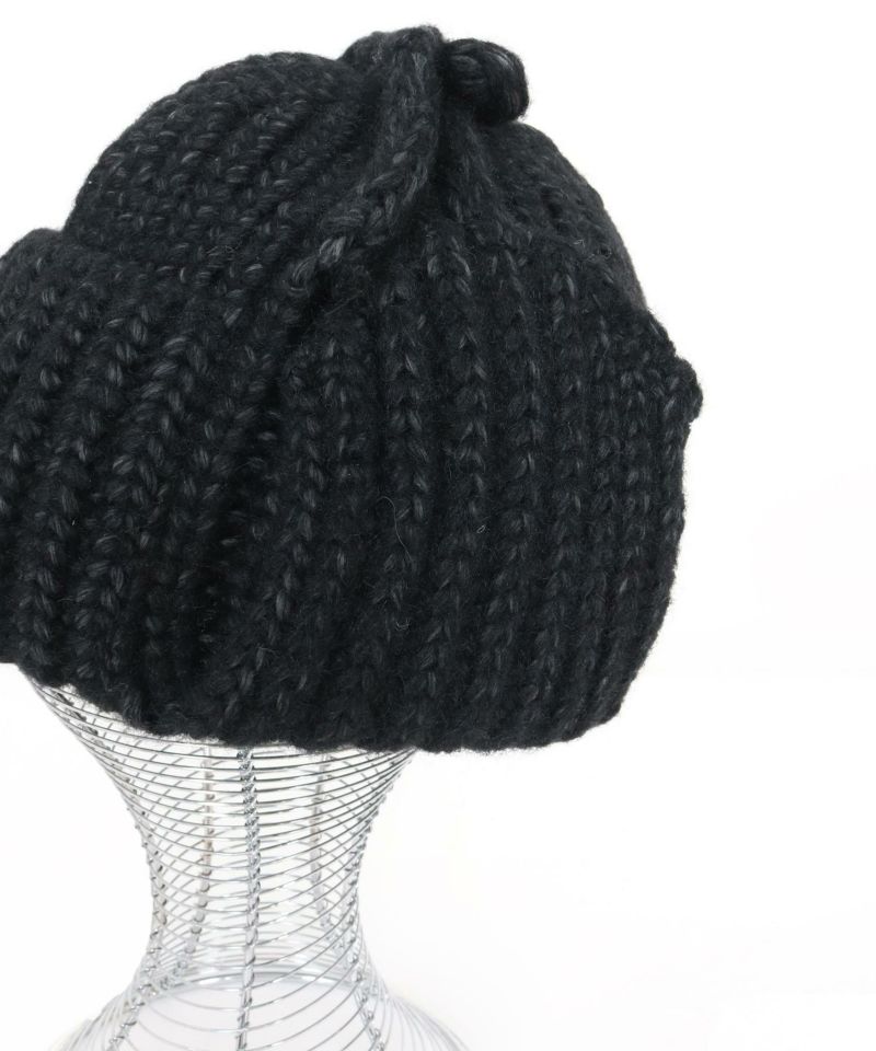 ANGENEHM(アンゲネーム)】Earflap Knit Beanie イヤーフラップ
