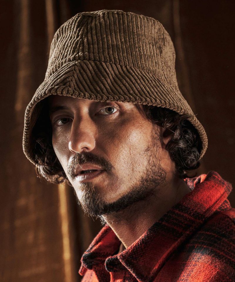 ange様 ANGENEHM(アンゲネーム)】Corduroy Fabric Hat バケットハット