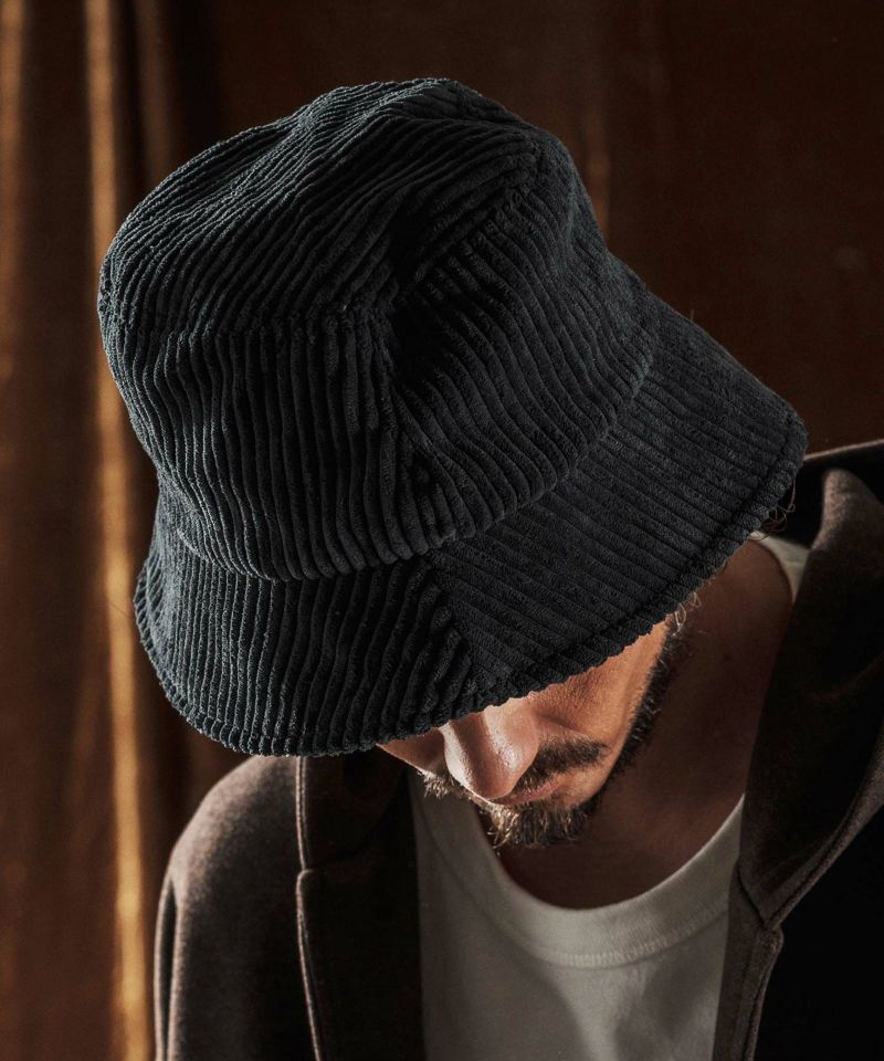 ange様 ANGENEHM(アンゲネーム)】Corduroy Fabric Hat バケットハット