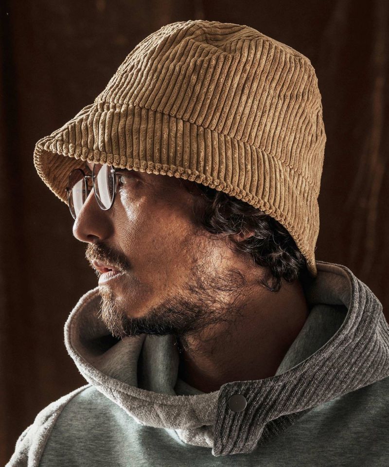 ange様 ANGENEHM(アンゲネーム)】Corduroy Fabric Hat バケットハット