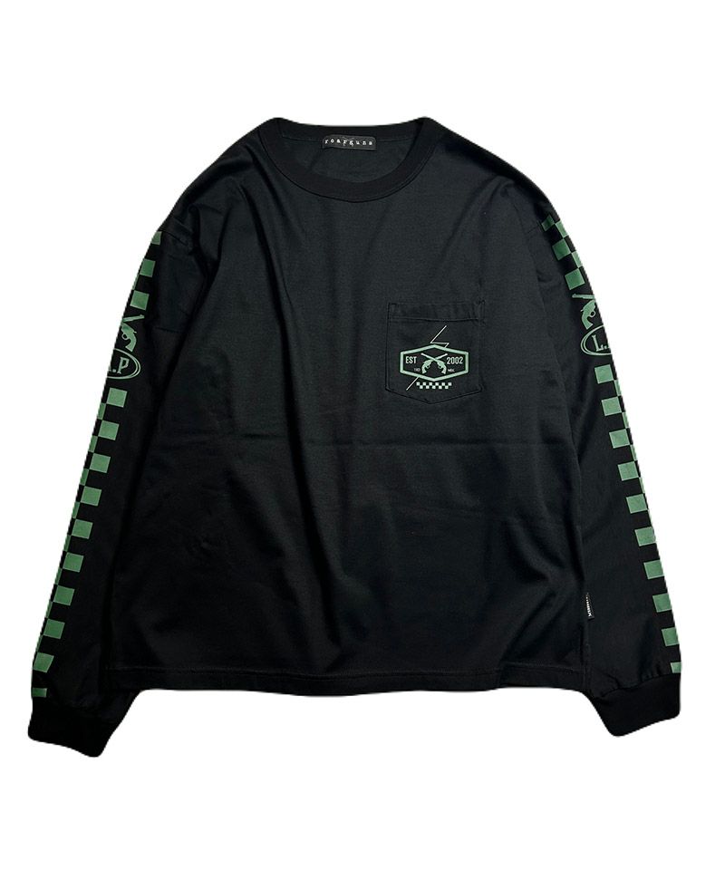 roarguns - 新品【 アドエルム × ロアーガンズ】 8プリント モックネック Tシャツ XL roarguns - AddElm × roarguns 8 PRINT MOCK NECK T/ アドエルム