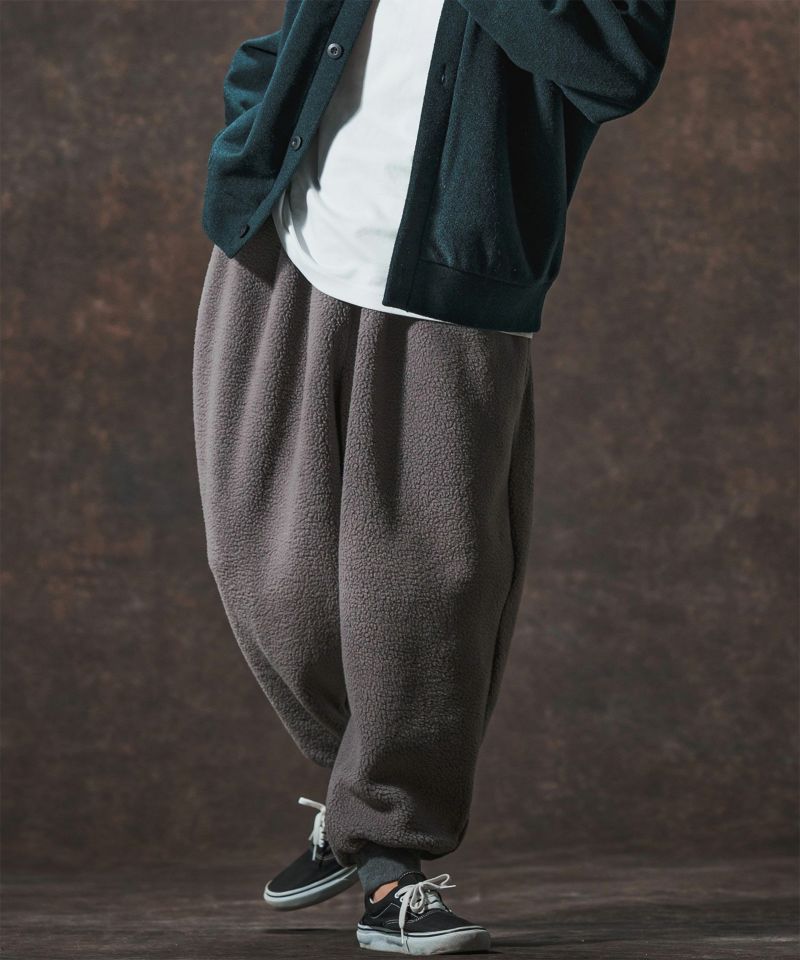 Jih Nunc(ジーヌンク)】ボアバルーンリブパンツ(JIH-R1139) | CAMBIO