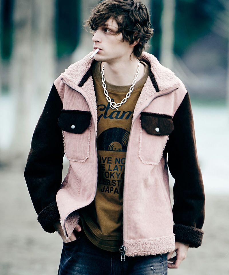 glamb ガウンチェスターコート セール】No Button Chester Coat / ノー