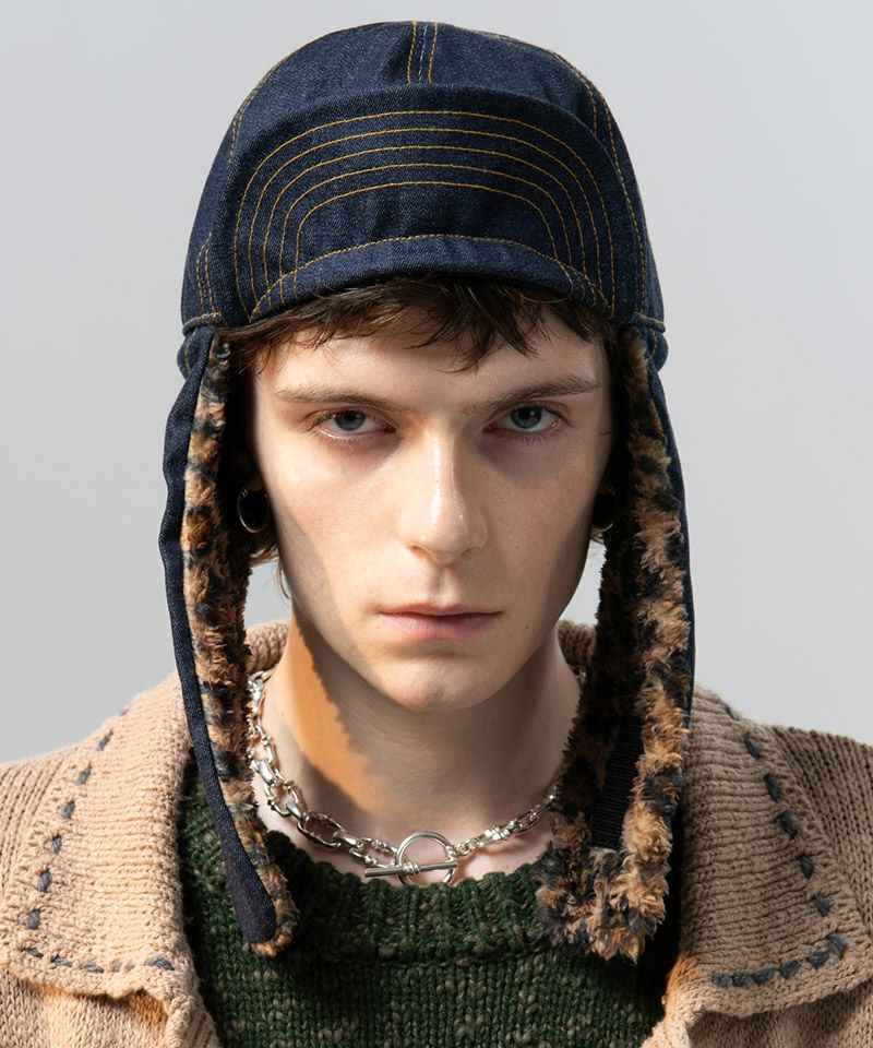 glamb(グラム)】Denim Flight Cap デニムフライトキャップ(GB0425-CP04