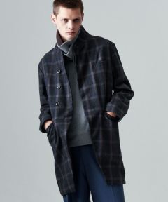 glamb/グラム スタンドカラーボアジャケット 定価44,000円 glamb(グラム)】【予約販売12月下旬～1月上旬入荷】Blue Noise