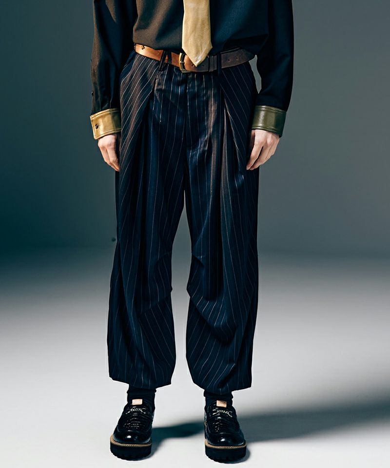 glamb(グラム)】Tuck in Tuck Pants タックインタックパンツ(GB0425