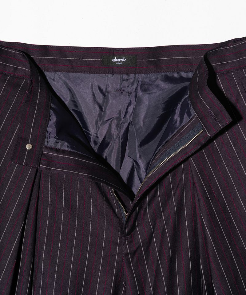glamb(グラム)】Tuck in Tuck Pants タックインタックパンツ(GB0425