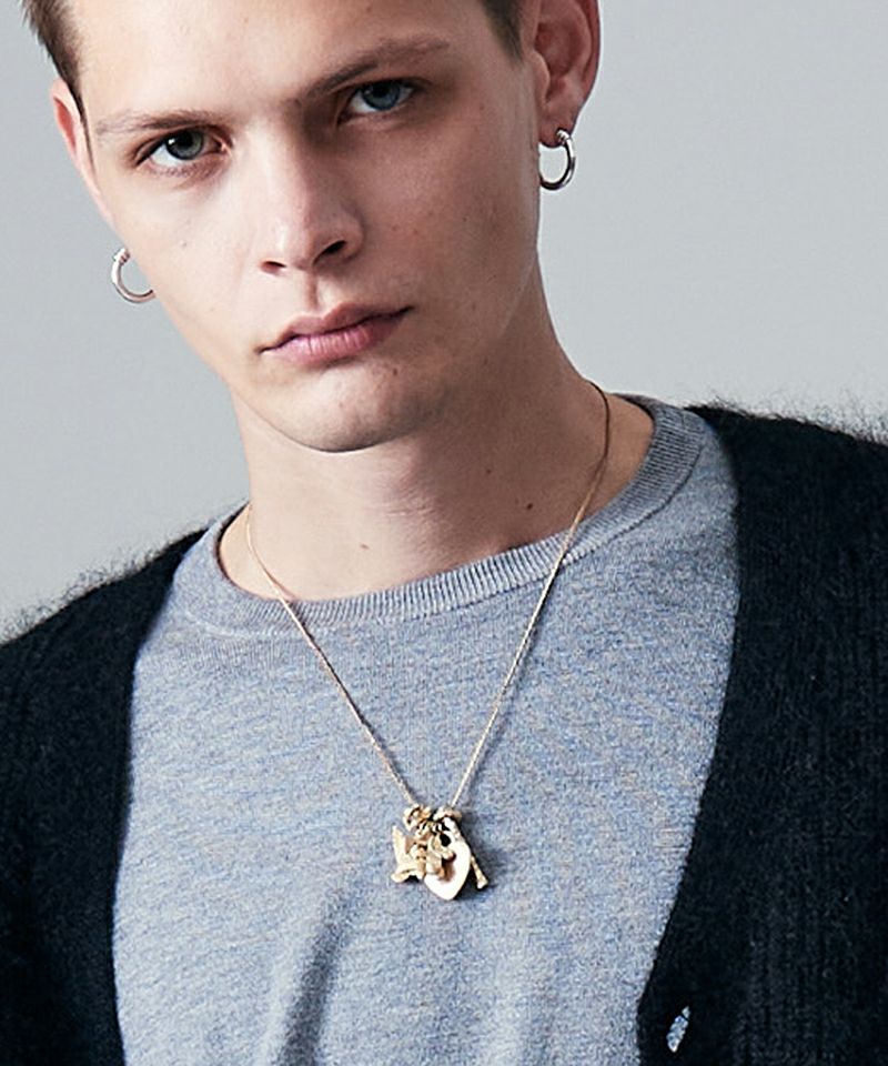 glamb(グラム)】Multi Charm Necklace マルチチャームネックレス