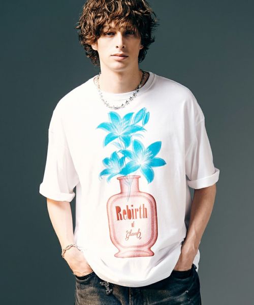 【glamb(グラム)】【予約販売10月下旬～11月上旬入荷】Perfume Bottle T-Shirt パフュームボトルTシャツ(GB0425-CS08)