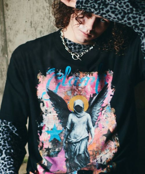 【glamb(グラム)】【予約販売10月下旬～11月上旬入荷】Angel T-Shirt エンジェルTシャツ(GB0425-CS06)