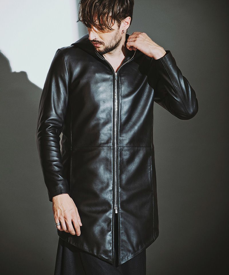 NO ID.(ノーアイディー)】ｼｰﾌﾟﾚｻﾞｰﾌｰﾄﾞJKT ジャケット(857030