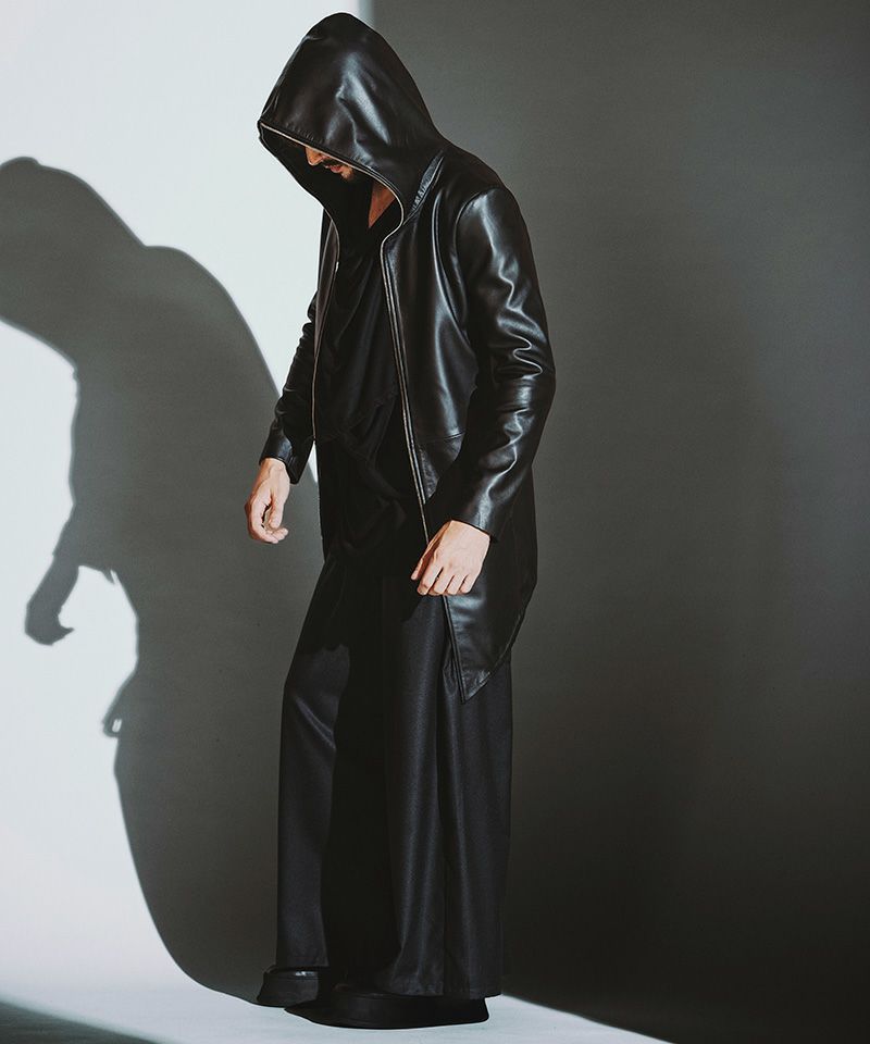 30%OFF【NO ID.(ノーアイディー)】ｼｰﾌﾟﾚｻﾞｰﾌｰﾄﾞJKT ジャケット(857030