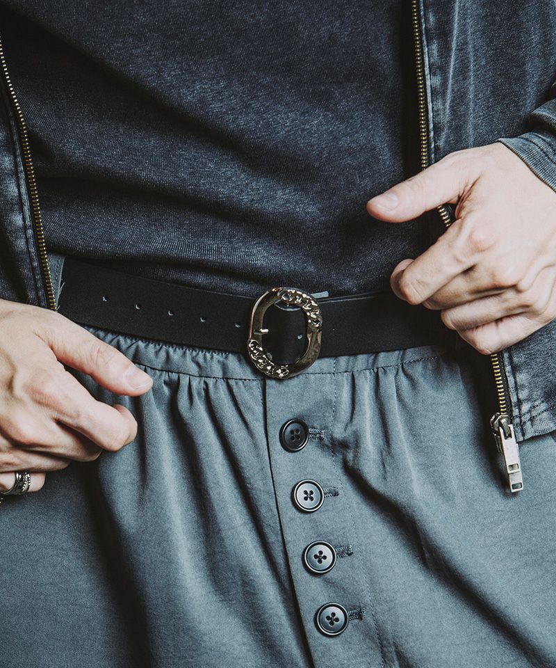 NO ID.(ノーアイディー)】ｶｳﾚｻﾞｰﾍﾞﾙﾄ(857006-314E) | CAMBIO カンビオ